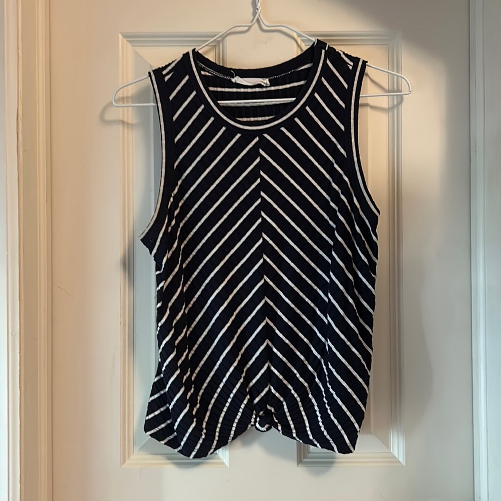 Lush (from DryGoods), Small, Navy and white strip